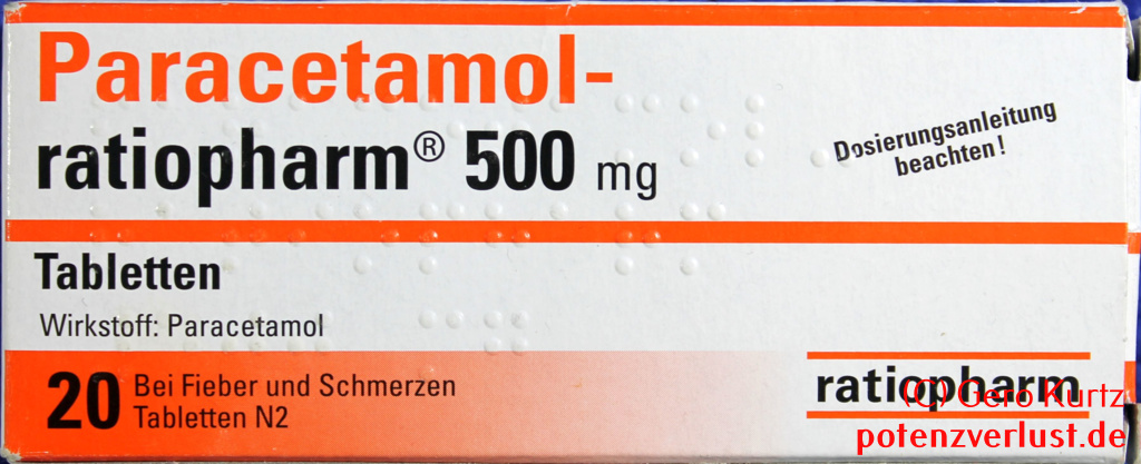 Paracetamol von Ratiopharm
