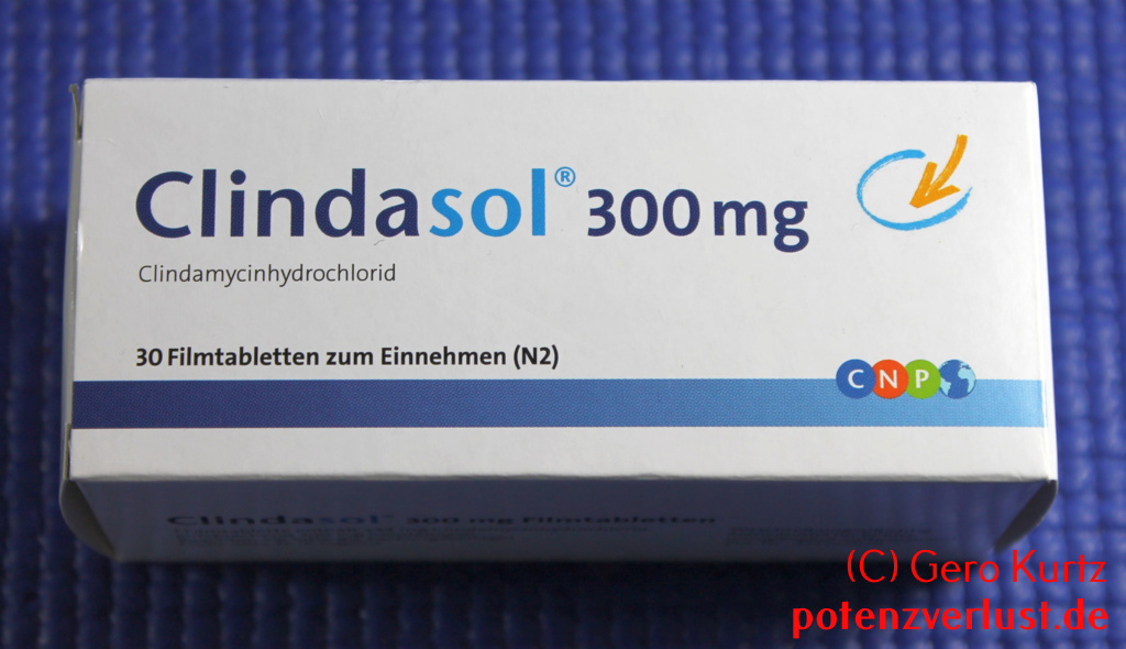 Antibiotikum Clindasol Verpackung